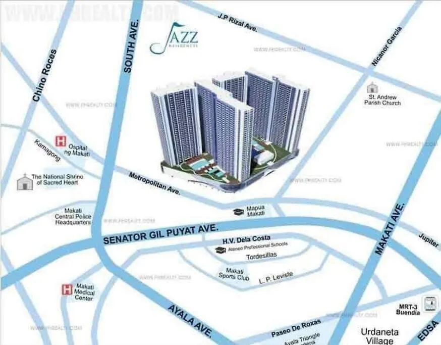 Entire 1-Bedroom Condo In Makati 马尼拉 公寓